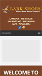 Mobile Screenshot of larkshoes.com